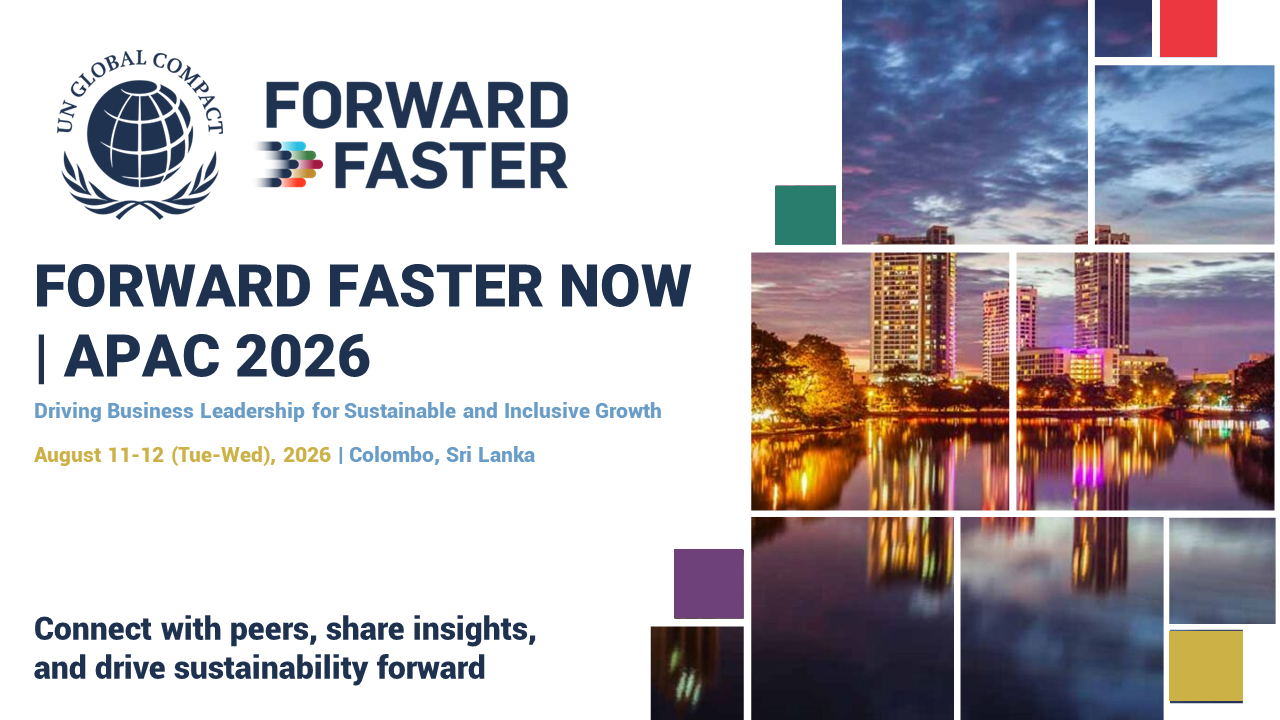 Join Us at Forward Faster Now l APAC 2026 » Global Compact Network Thailand